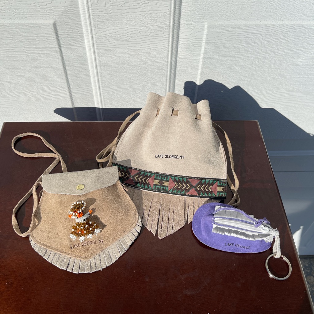 Leather Pouch Trio